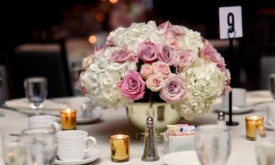 centerpieces at wedding receptions nyt