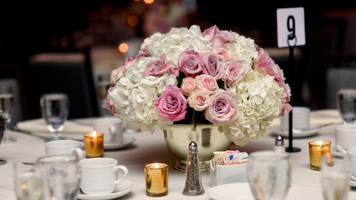 centerpieces at wedding receptions nyt